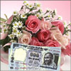 Cash - Rs. 3,001 with  Mixed flowers - Click here to View more details about this Product